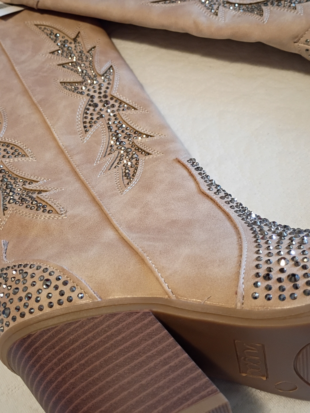 Women's Rhinestone Western Boot✨ - Picture 5 of 10